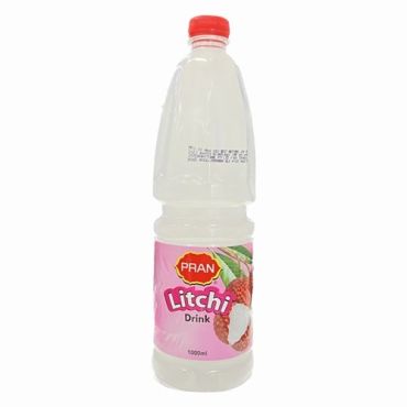 Pran Litchi Drink, 1Ltr, 12 Pieces Per Carton